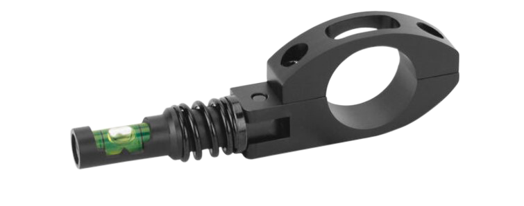 Wheeler  Anti-Cant Indicator  Black Aluminum 30mm