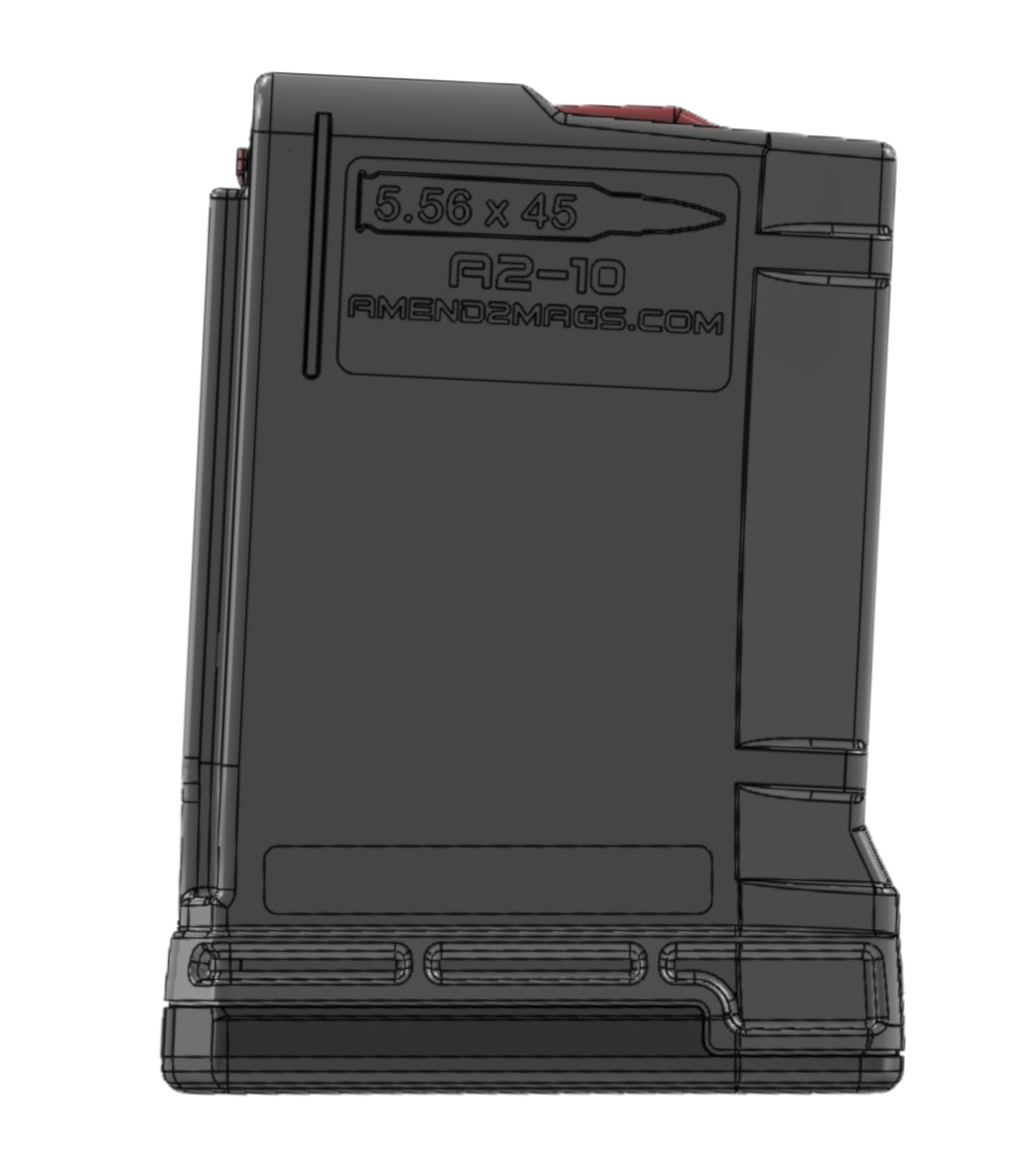 AMEND 556MODABLK10   MOD3 AR15 5.56 MAG 10R BLK