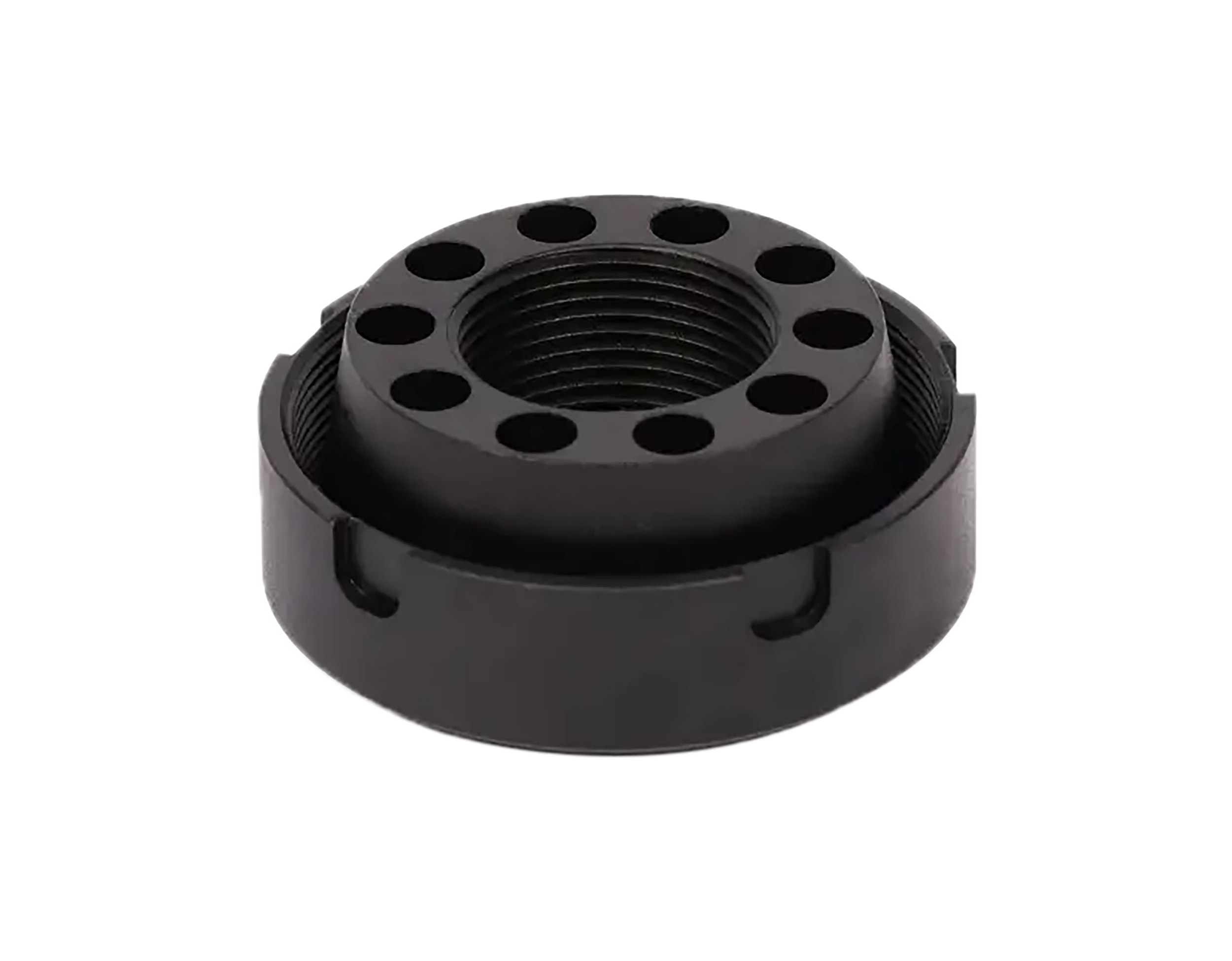 SilencerCo AC4742 Charlie Direct Thread Mount Fits 3/4"x24 Stainless Steel Oxide Black