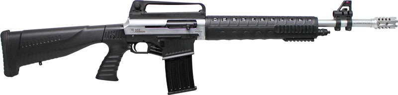 IVER JOHNSON STRYKER 12GA 3" 20" 5RD NICKEL BLACK