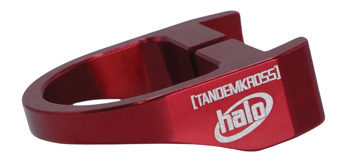 TANDEMKROSS TK24N0164RED1 HALO CHRGNG RING RUG RED