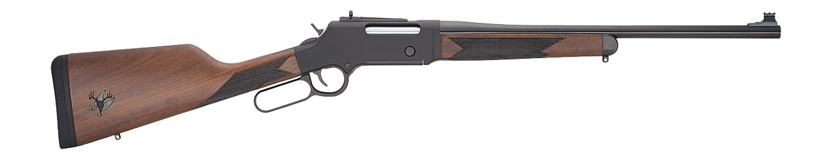 Henry H014SBWB-308 Long Ranger Big Woods 308 Win/7.62 NATO 4+1 18.50" Black Anodized Round Barrel, Black Hardcoat Anodize Drilled & Tapped Receiver, American Walnut Straight Grip Stock