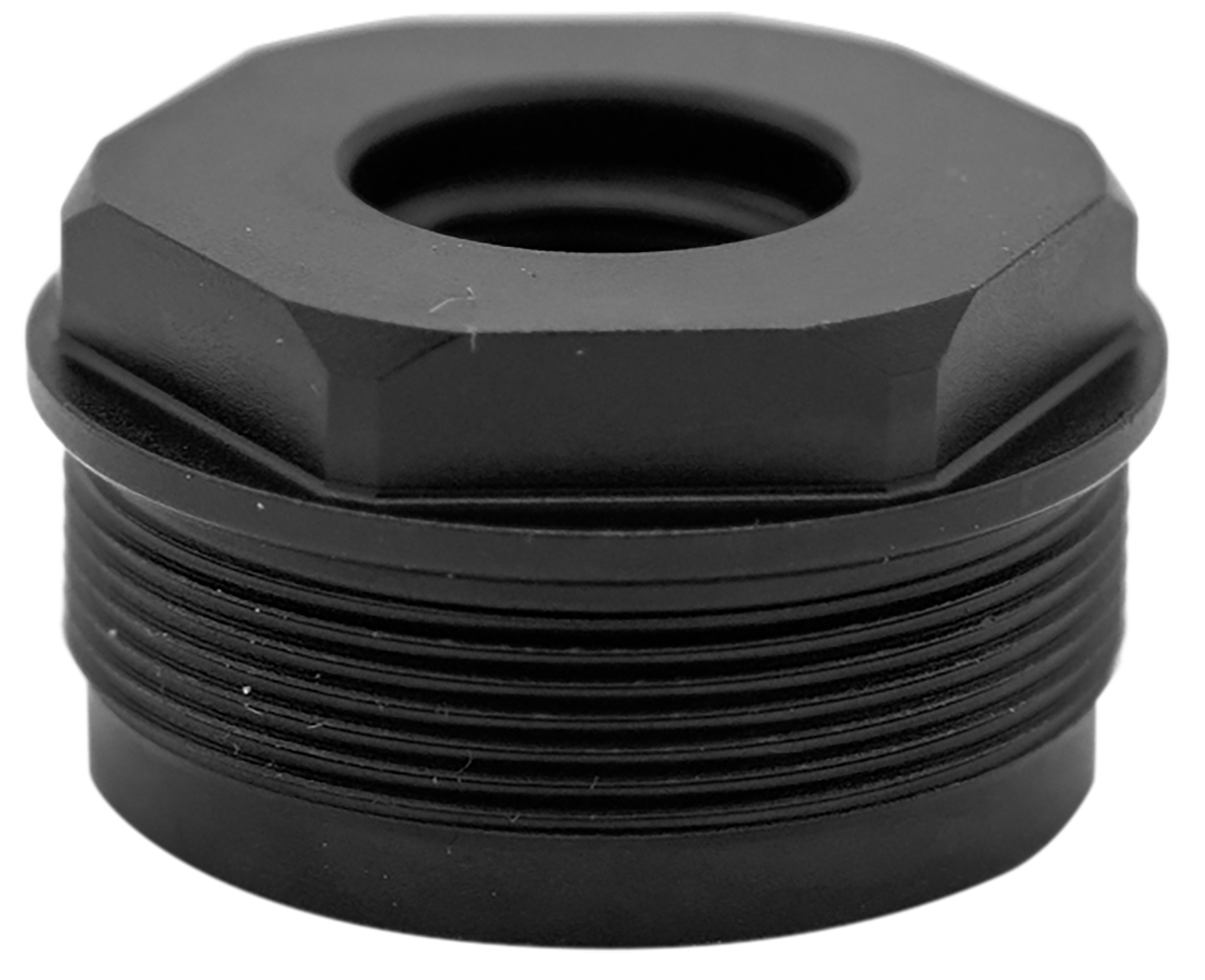 Huxwrx 1914 Direct Thread Adapter  Fits 1/2"x28 Steel Black Nitride