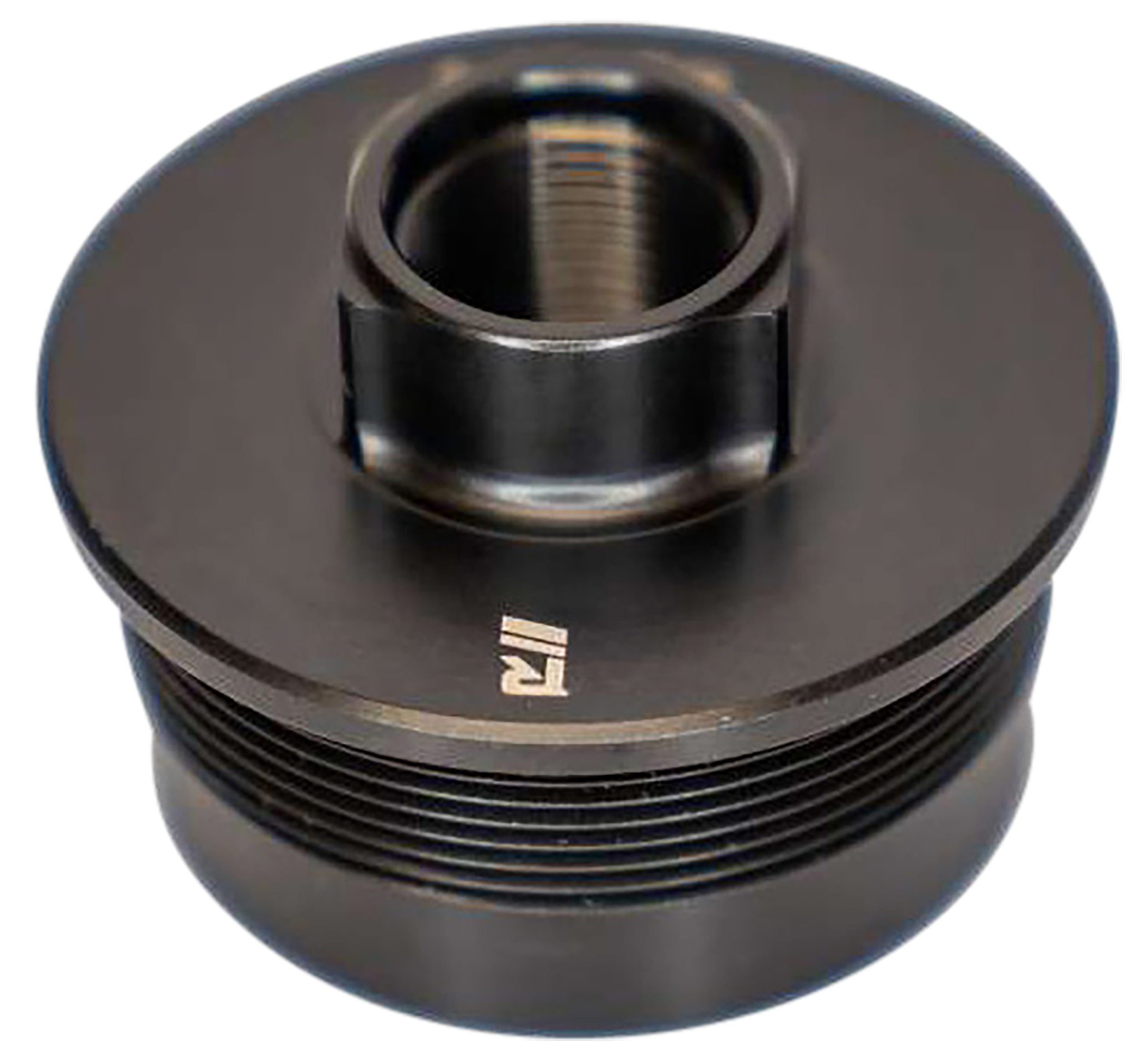 Rugged Suppressors DTM002 Universal Direct Thread Mount  1/2"-28 tpi, Black, Fits 1.375"-24 tpi Tube Threads