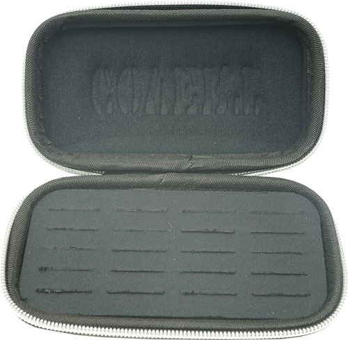COVERT CAMERA ZIPPERED MOLDED SD CARD CASE HOLDS 25 SD CARDS