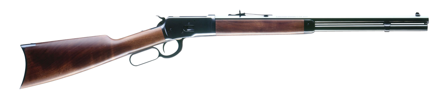 Winchester Repeating Arms 534162137 Model 1892 Short Rifle Full Size 357 Mag 10+1 20" Brushed Polish Blued Sporter Barrel, Drilled & Tapped Steel Receiver, Satin Oiled Walnut Straight Grip Stock
