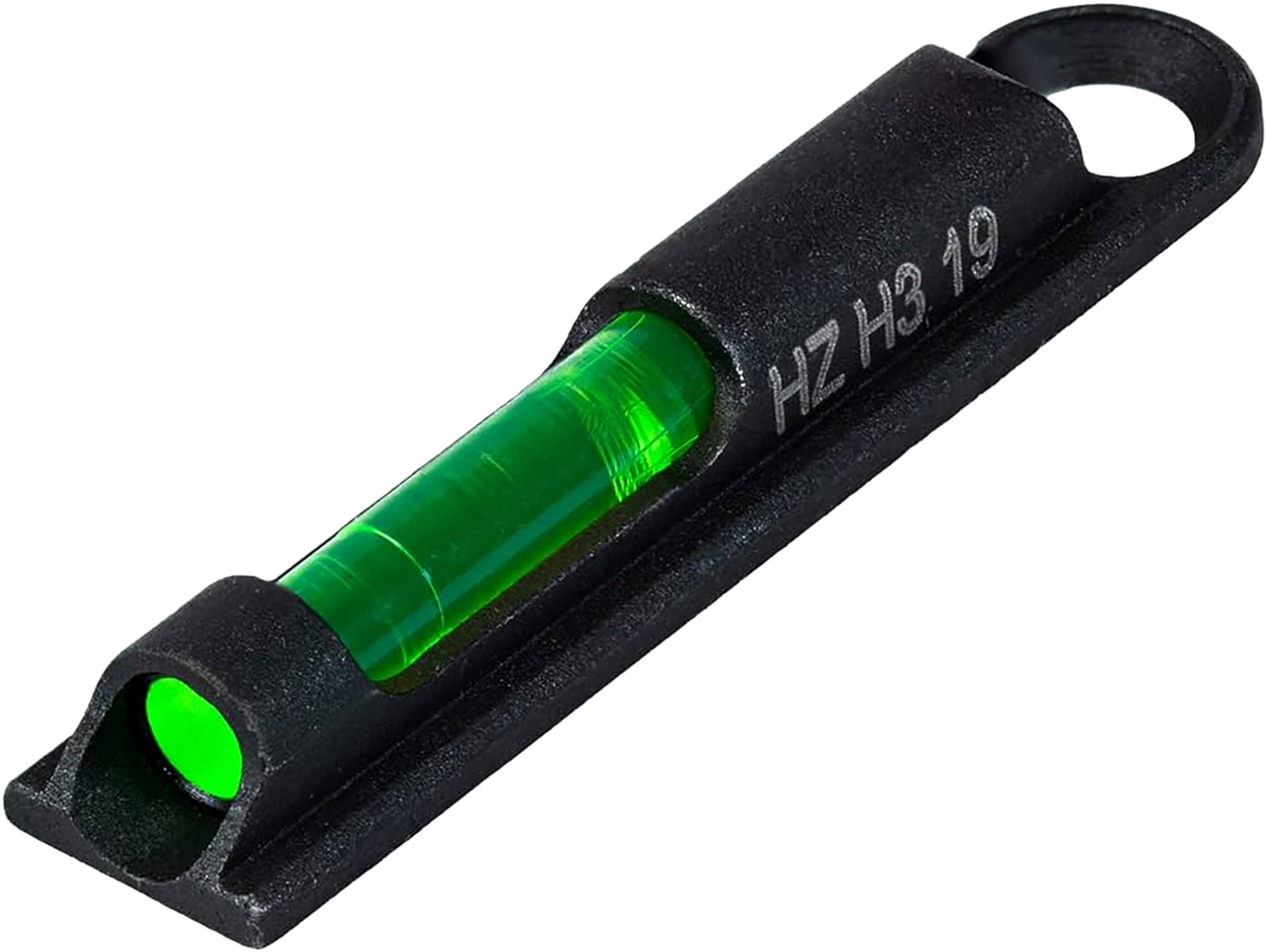 HiViz PMN301 LiteWave H3 CompSight Bead Replacement Front Sight  Black | Green Tritium/Fiber Optic Front Sight Universal Threads