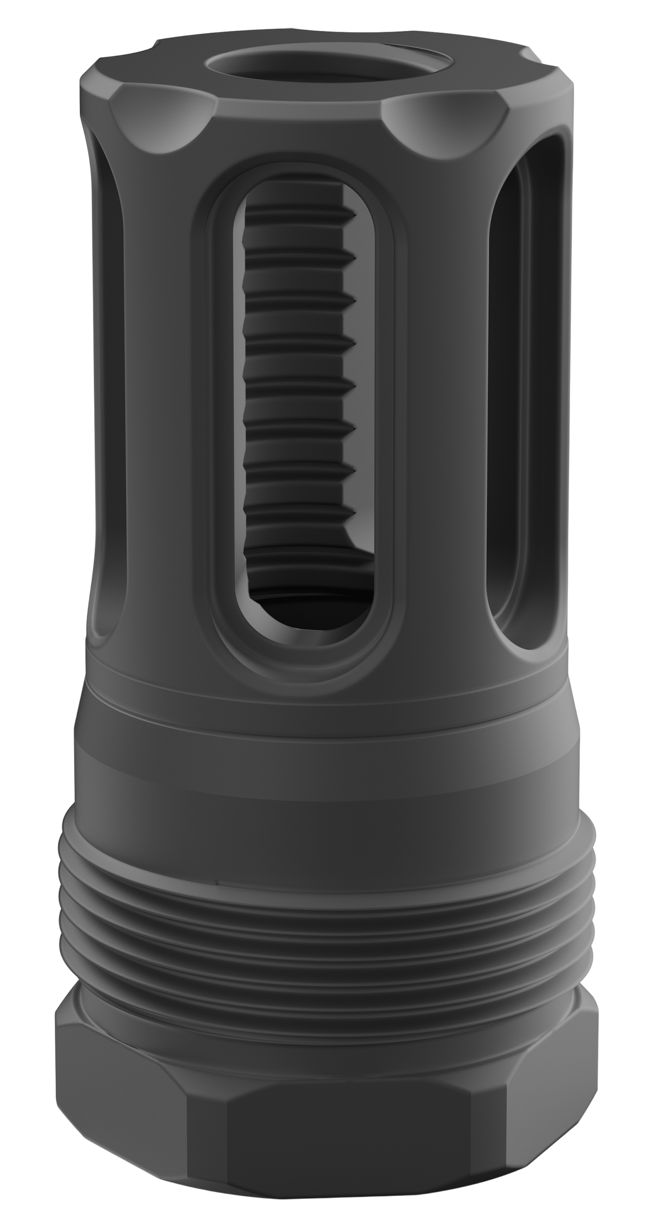 Breek Arms BRK4420 Sentinel Caged Plan B Black Nitride Steel 1/2"x28 Threads 223 Cal/5.56mm
