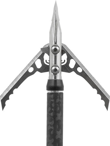 RAGE BROADHEAD HYPODERMIC TRYPAN NO-COLLAR 100GR 2" 3PK