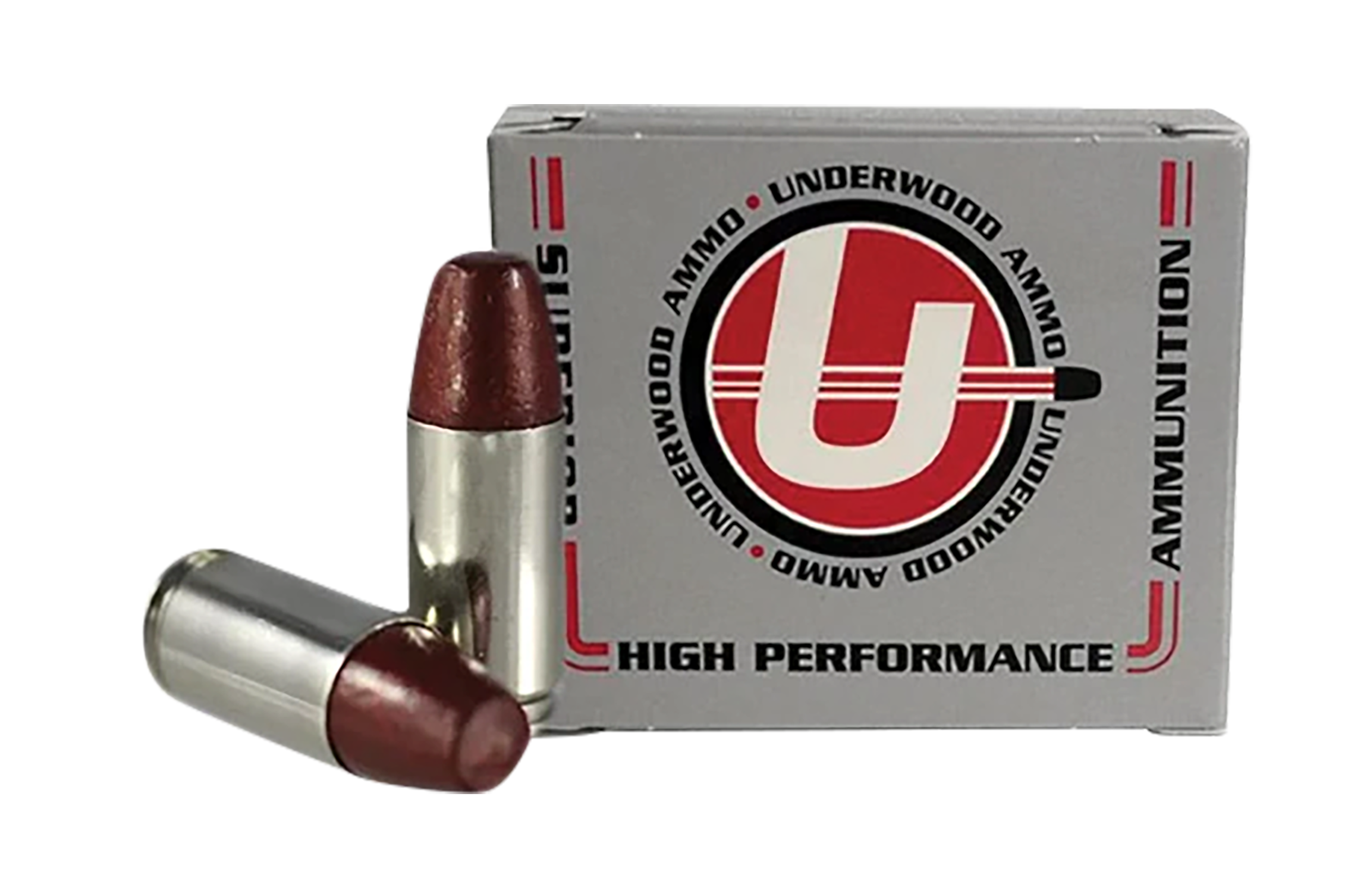 Underwood Ammo 7199mm+P Luger 147gr Hard Cast Flat Nose 20 Per Box/10 Case