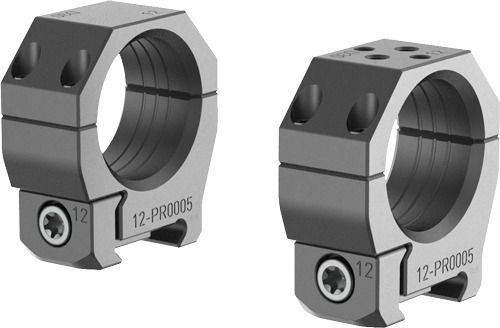 AUDERE SCOPE RINGS PSR 30MM LOW BLACK