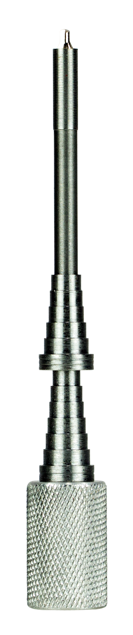 Hornady 399693 Flash Hole Deburring Tool Silver Multi Caliber Steel