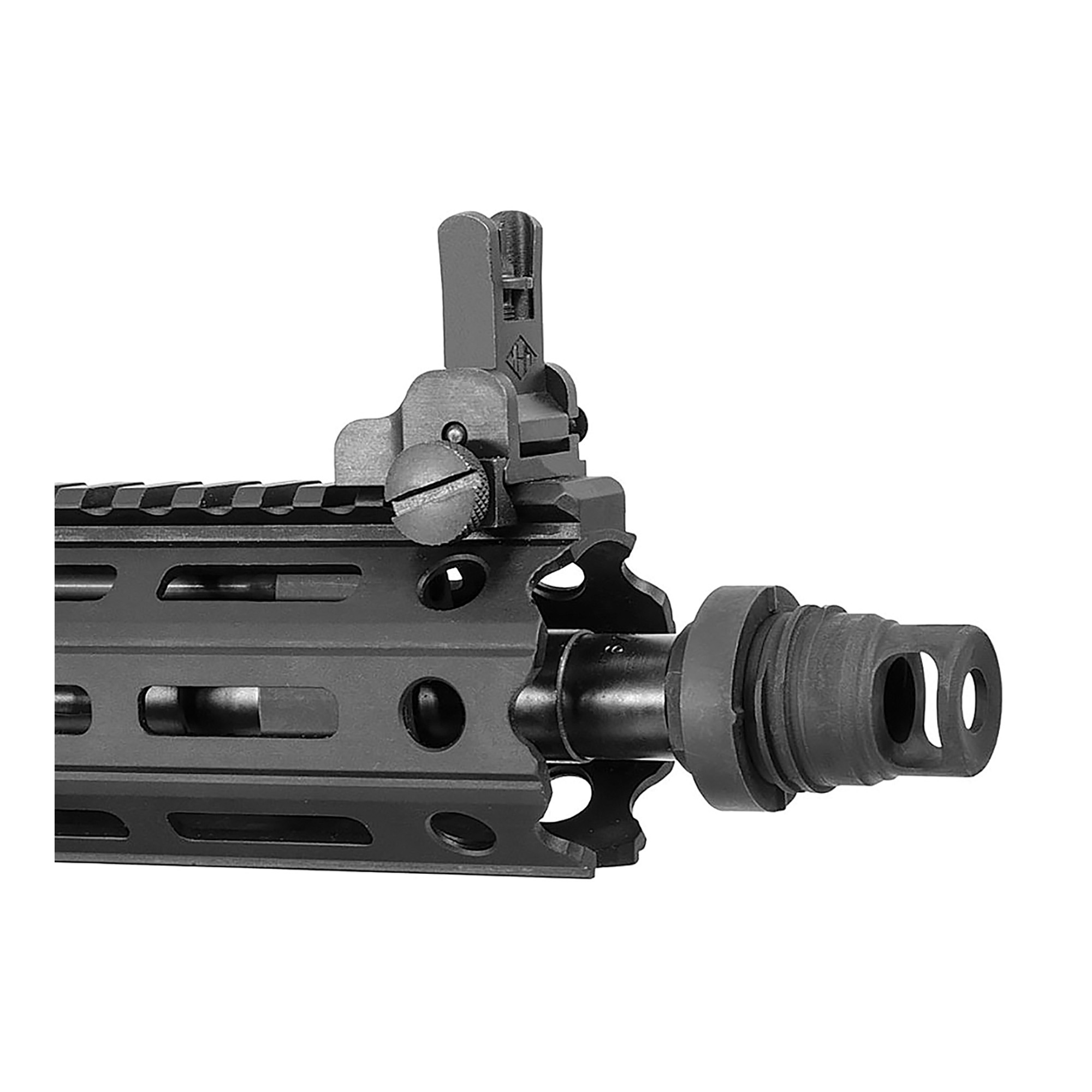 YHM MINI QD MUZZLE BRAKE 9MM 5/8"-24