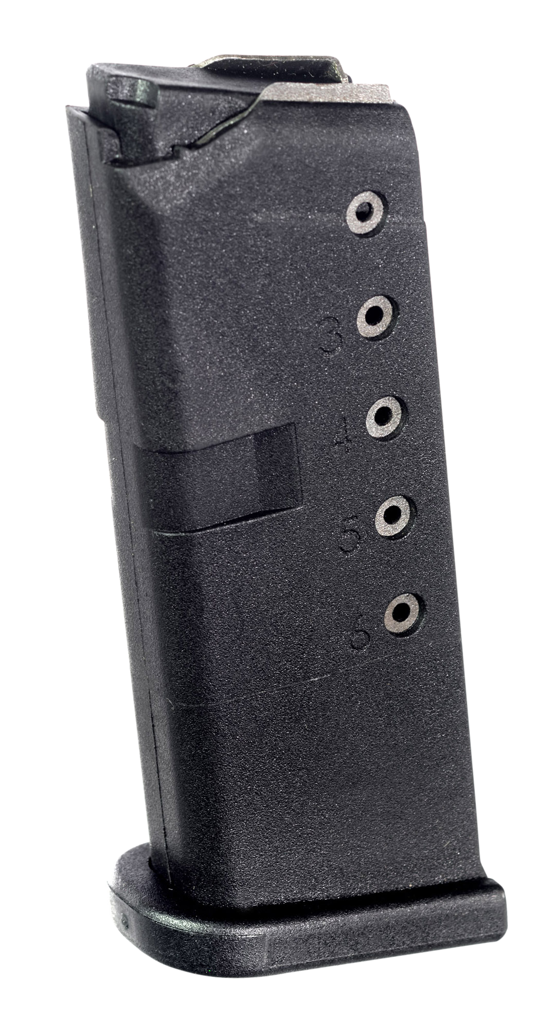 ProMag GLK12 Standard 6rd 9mm Luger Compatible w/ Glock 43 Black DuPont Zytel Polymer