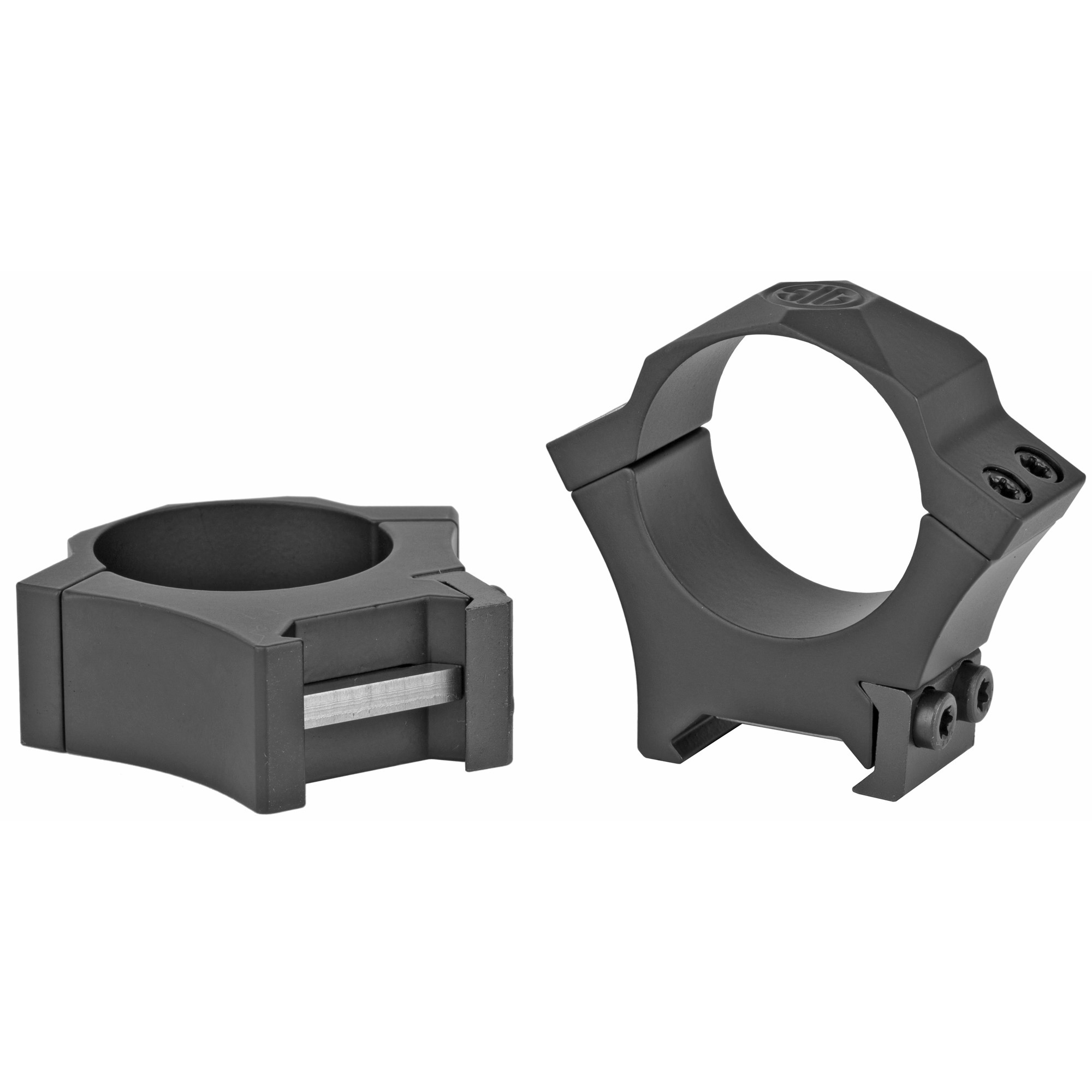 SIG ALPHA HUNTING 30MM RINGS MED BLK