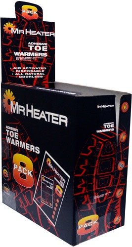 MR.HEATER TOE WARMERS 8 PAIRS PER PACK<