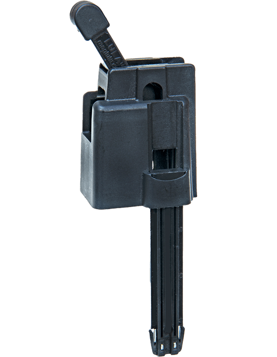 Maglula LU18B LULA Loader & Unloader Made of Polymer with Black Finish for 9mm Luger UZI SMG