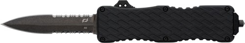 SCHRADE KNIFE UPROAR D/A OTF 3" D2 BAYONET POINT BLACK