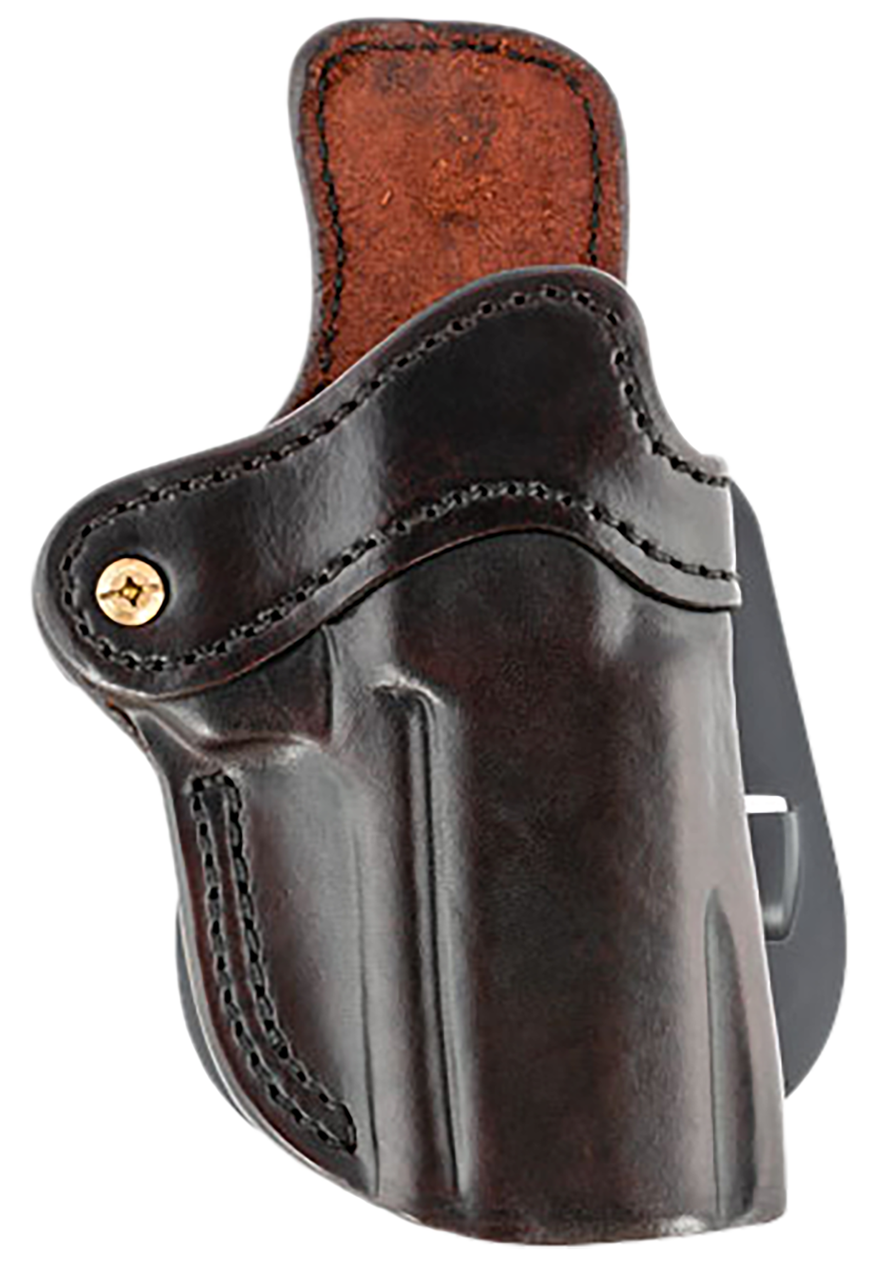 1791 Gunleather ORPDH24SBRR BH2.4 Optic Ready OWB 2.4 Signature Brown Leather Paddle Fits Walther PPQ/Sig P320/Springfield XD-M