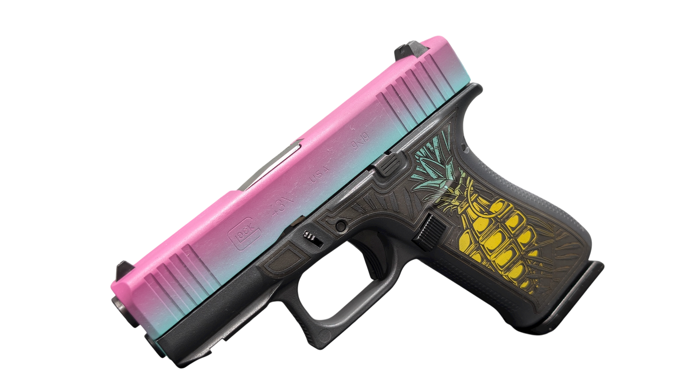GLOCK 43X TACTICALOHA 9MM PISTOL 3.39" FXD 5.5lb 2-10RD MAGS