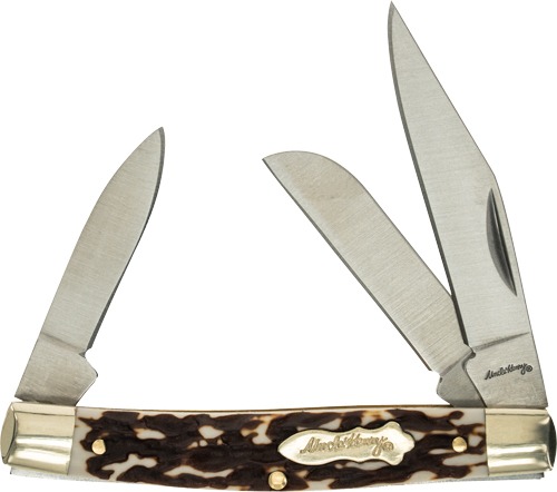 UNCLE HENRY KNIFE NEXT GEN STAGLON RANCHER 3-BLADE