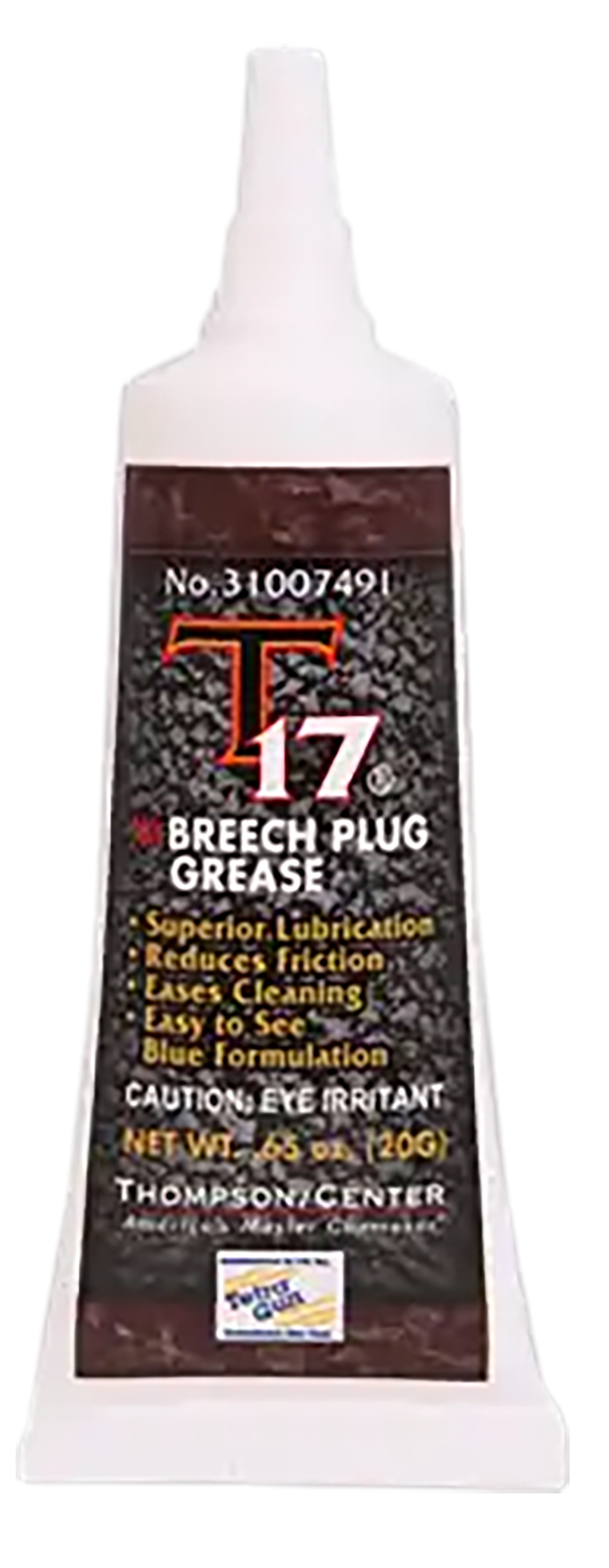 Carlson's Choke Tubes 6610 Choke Tube Lube  0.65oz Squeeze Tube