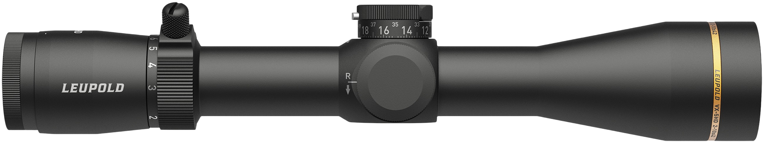 Leupold 183847 VX-5HD Gen2 Black 2-10x42mm 30mm Tube Illuminated FireDot Duplex Reticle