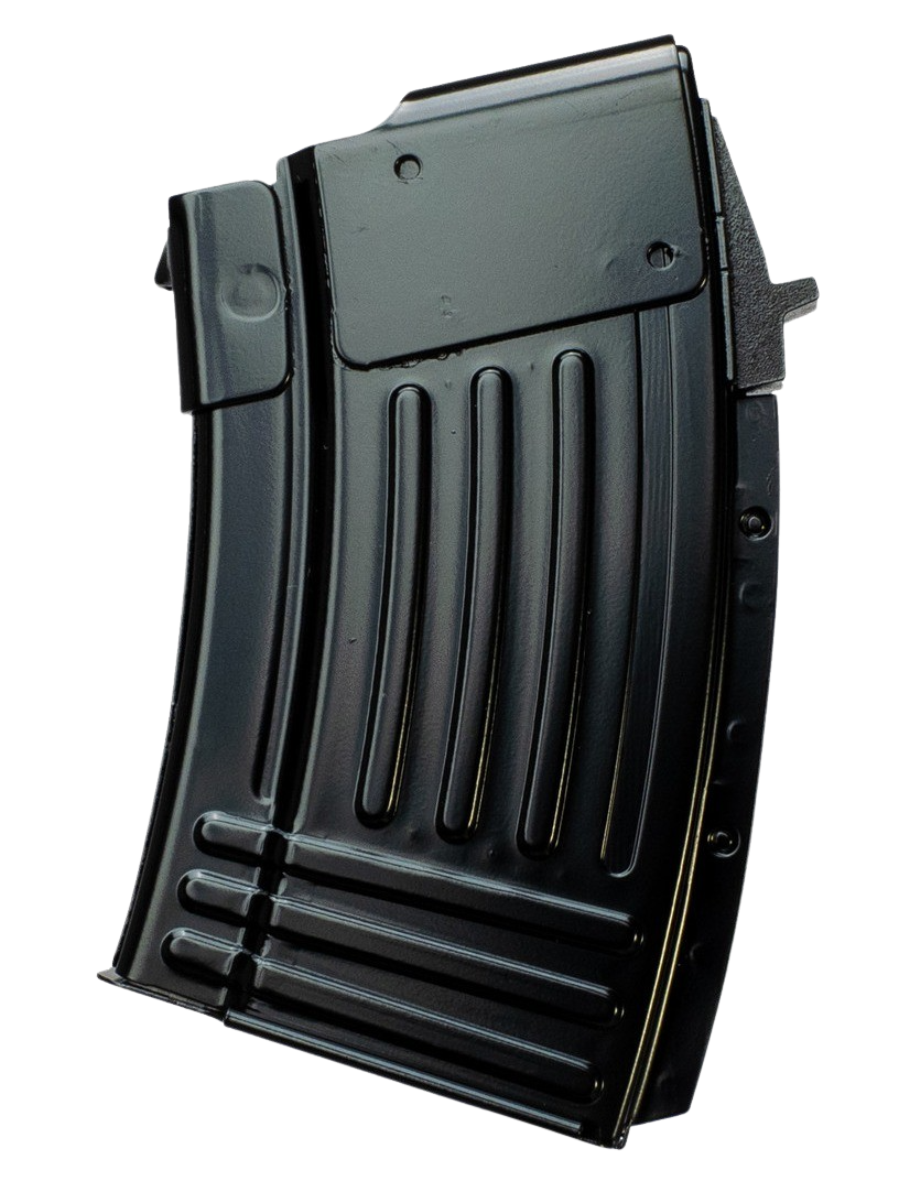 Global Ordnance LLC 810091157381   10rd Fully Ribbed 7.62x39mm Fits AK-47 Black Steel