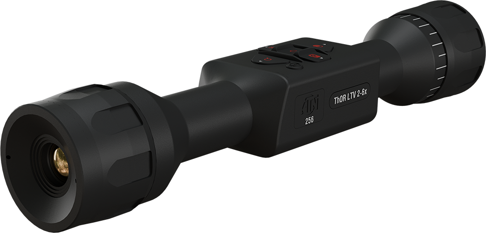 ATN TIWSTLTV219X Thor LTV  Thermal Black 2-6x19mm Multi Reticle 256x192, 12 Microns, 50 Hz Resolution