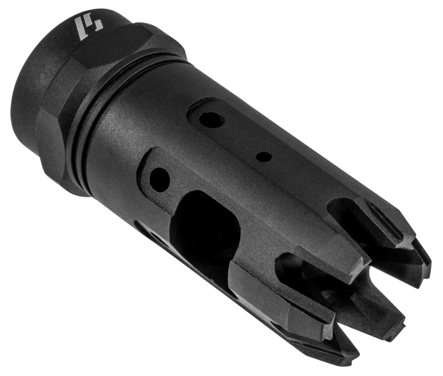 Strike Industries MK9COMP Mini King Comp Black Steel with 1/2"-28 tpi Threads & 2.30" OAL for 9mm Luger AR-Platform