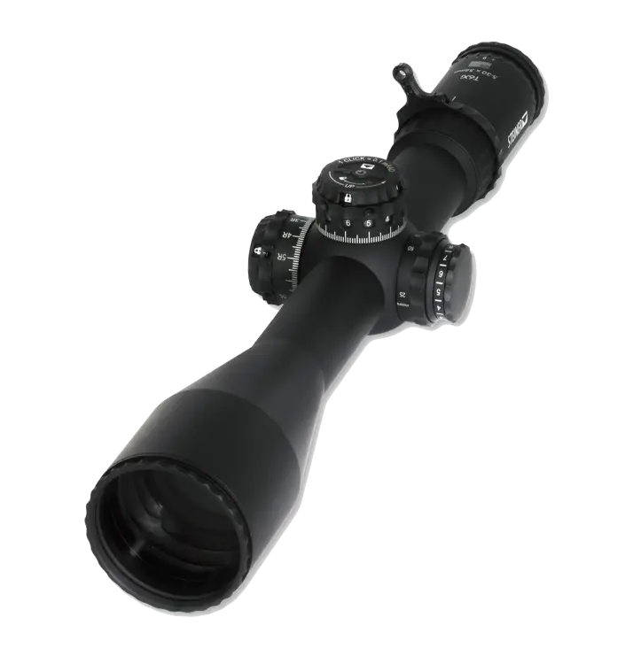 Steiner 5125 T6Xi  Black 5-30x56mm 34mm Tube Illuminated SCR2 MIL Reticle Features Throw Lever