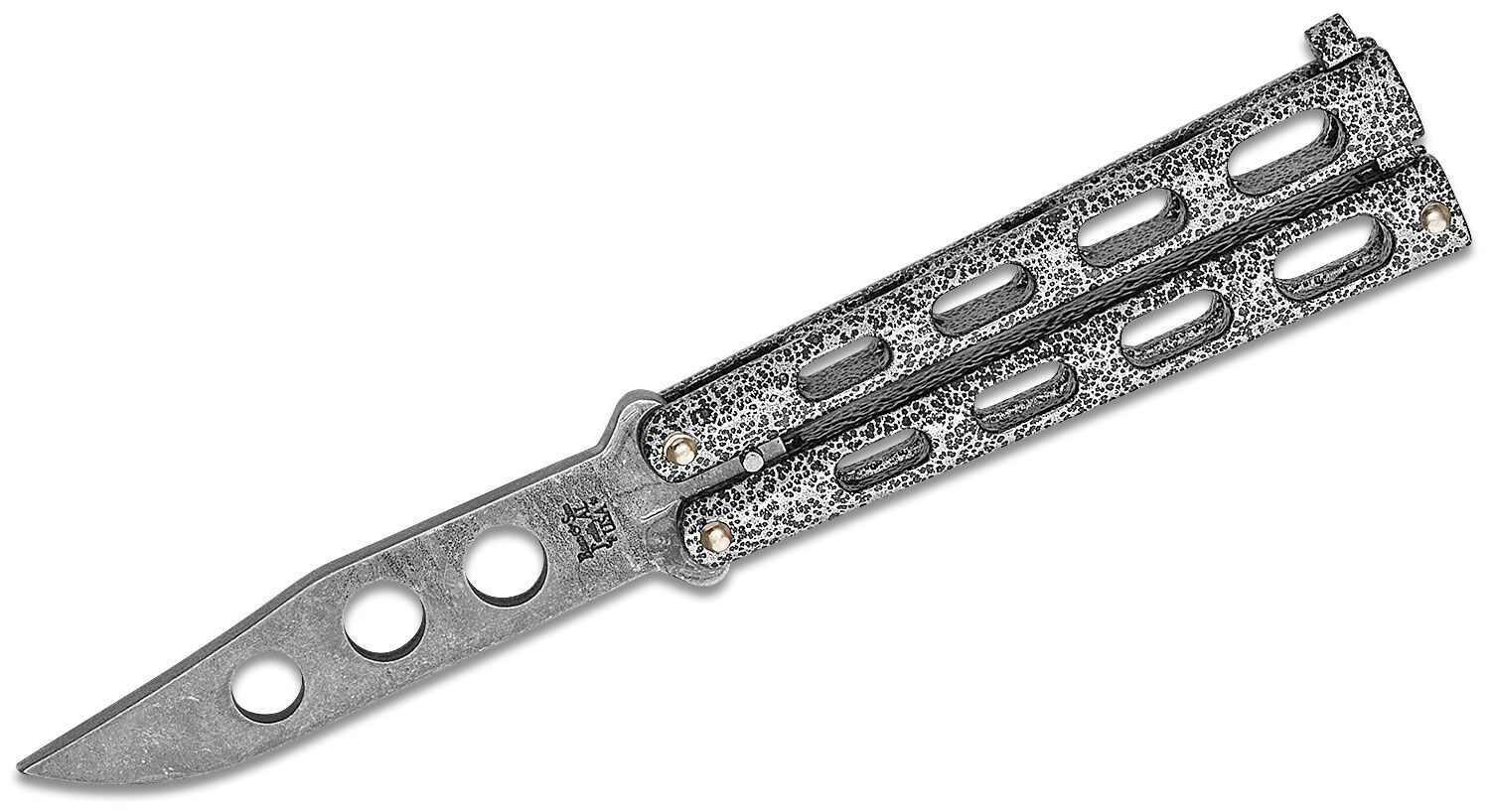 BEAR & SONS 4" SILVER VEIN BUTTERFLY TRAINER
