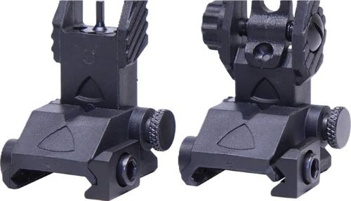 Guntec USA AR-15 EZ Sights Polymer Flip Up Sight Set