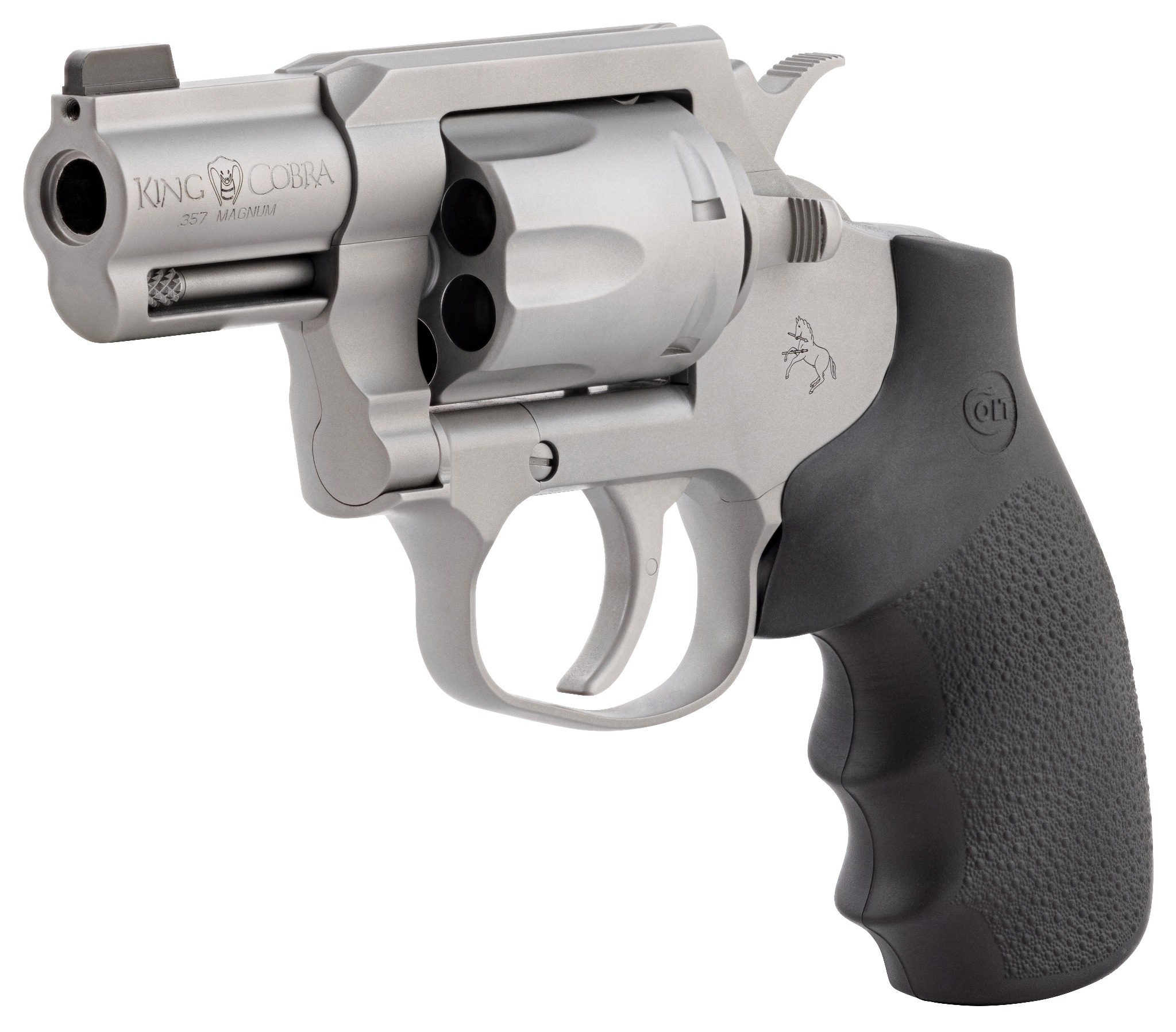 CLT KING COBRA 357MAG 2 MATTE SS BRASS BEAD HOGU