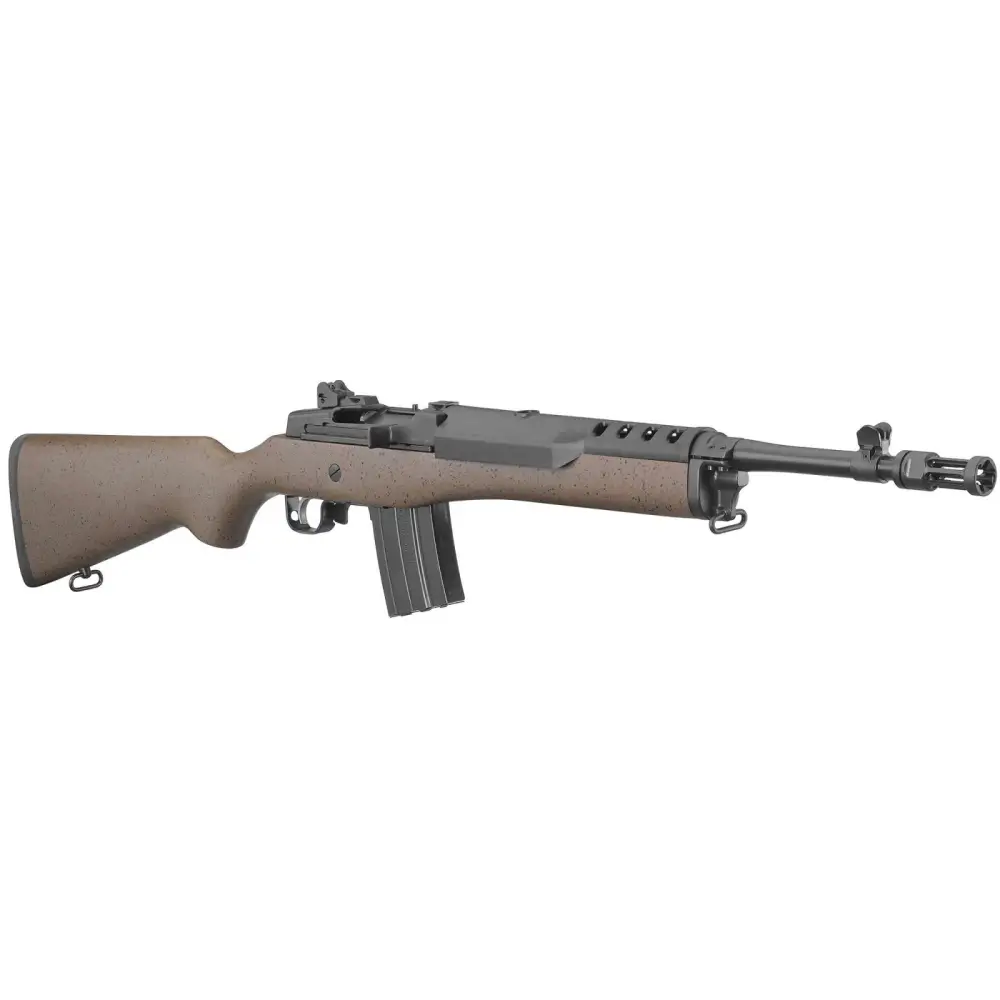 RUGER MINI-14 TACT RFL 5.56 16.1" SPKL BLK/BRN WD 20RD
