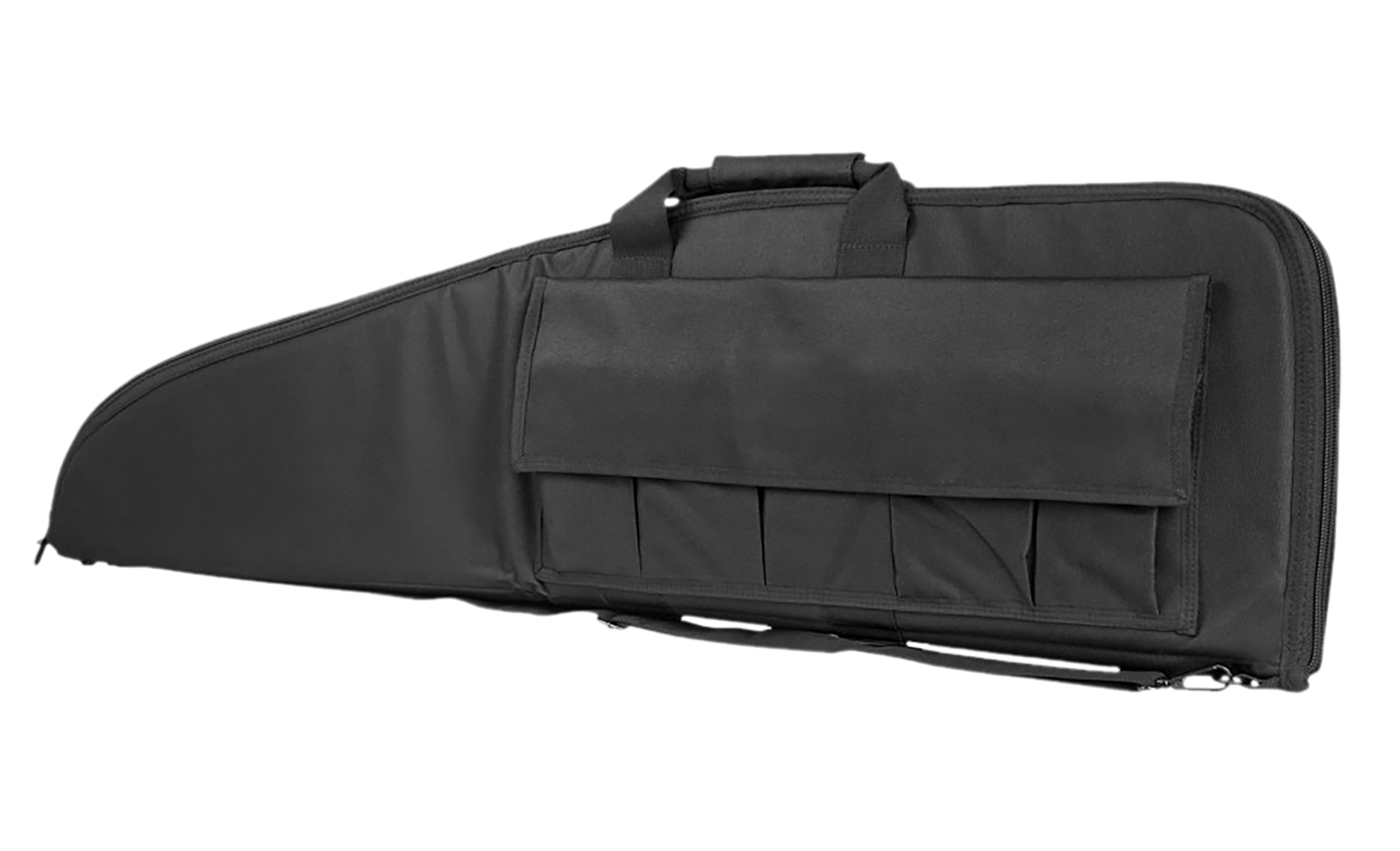 NcStar CV290742 VISM Rifle Case Black PVC Nylon w/ Foam Padding Double Zippers Carry Handle & ID Holder