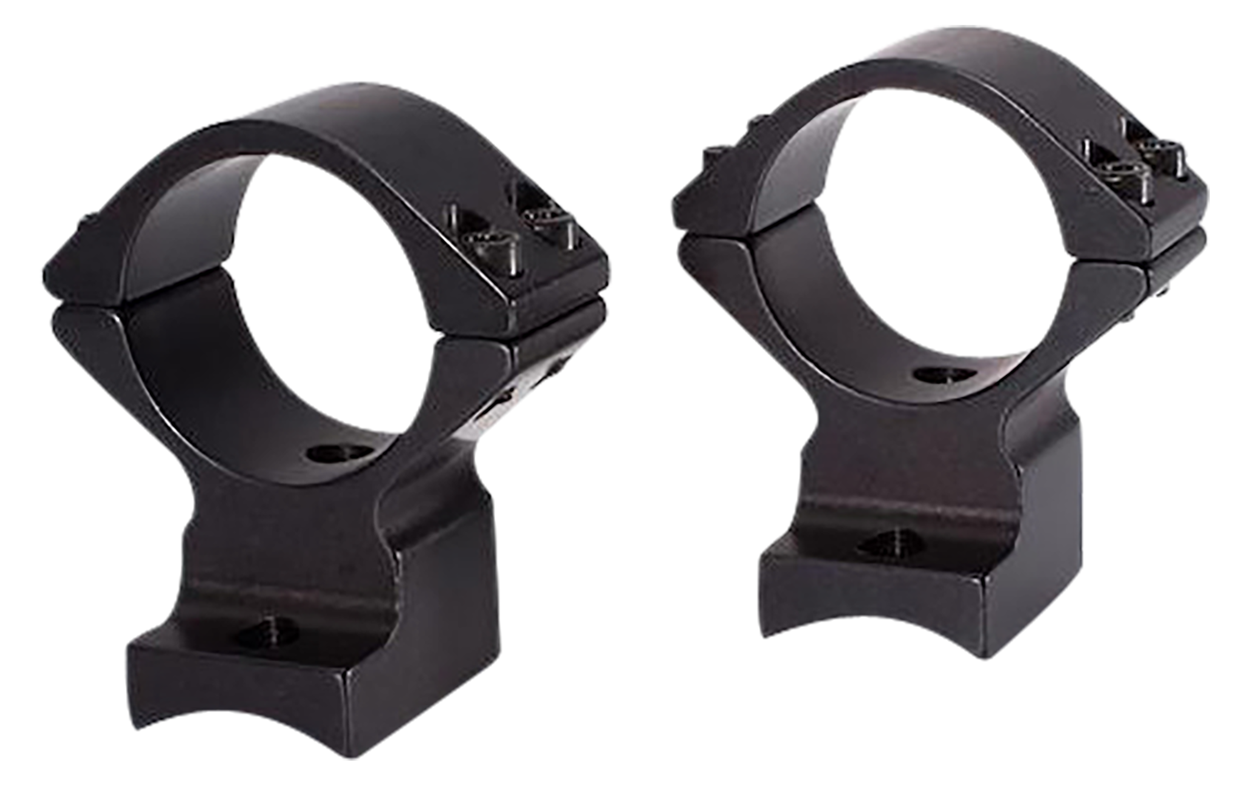 Talley 930702 Scope Mount/Ring Combo Black Anodized 1" Tube Winchester Model 70 Low Rings