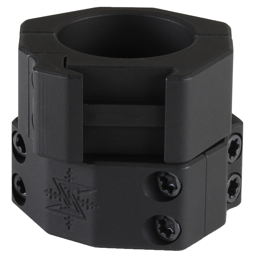 Seekins Precision 0010620006 Scope Rings  Matte Black 30mm Medium