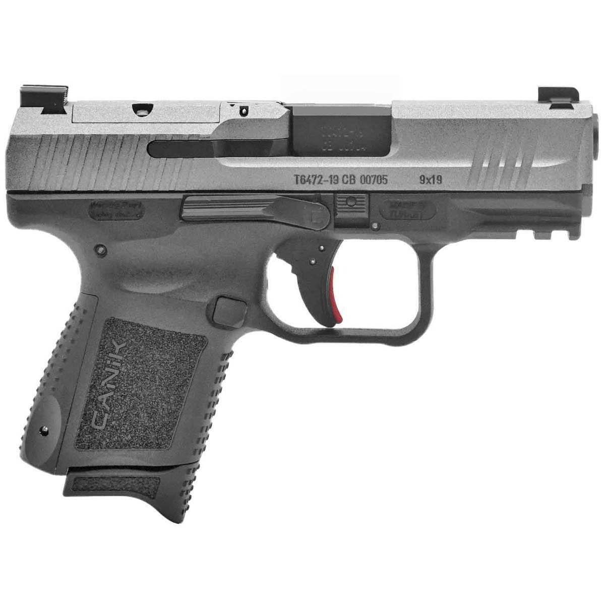 Canik TP9 Elite SC 9mm Luger 12rd Magazine 3.5" Barrel Tungsten/Black -BLEMISHED