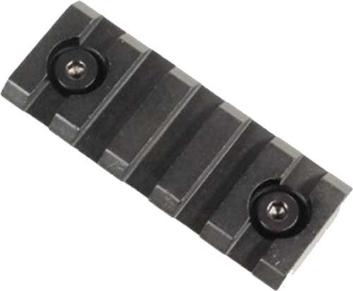 GUNTEC REMOVABLE ACCY RAIL 2" KEYMOD BLACK