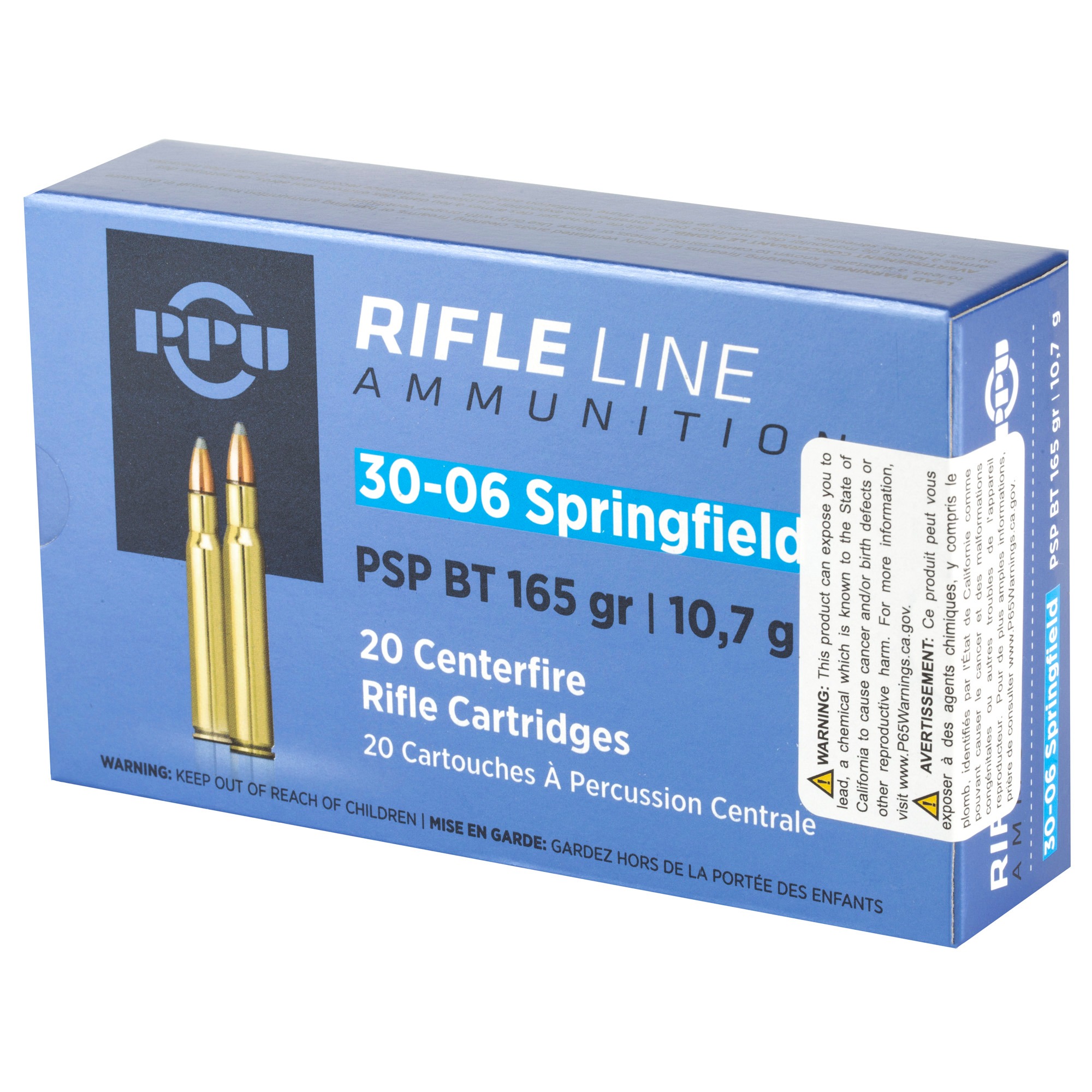 PPU 30-06 PSP 165GR 20/200