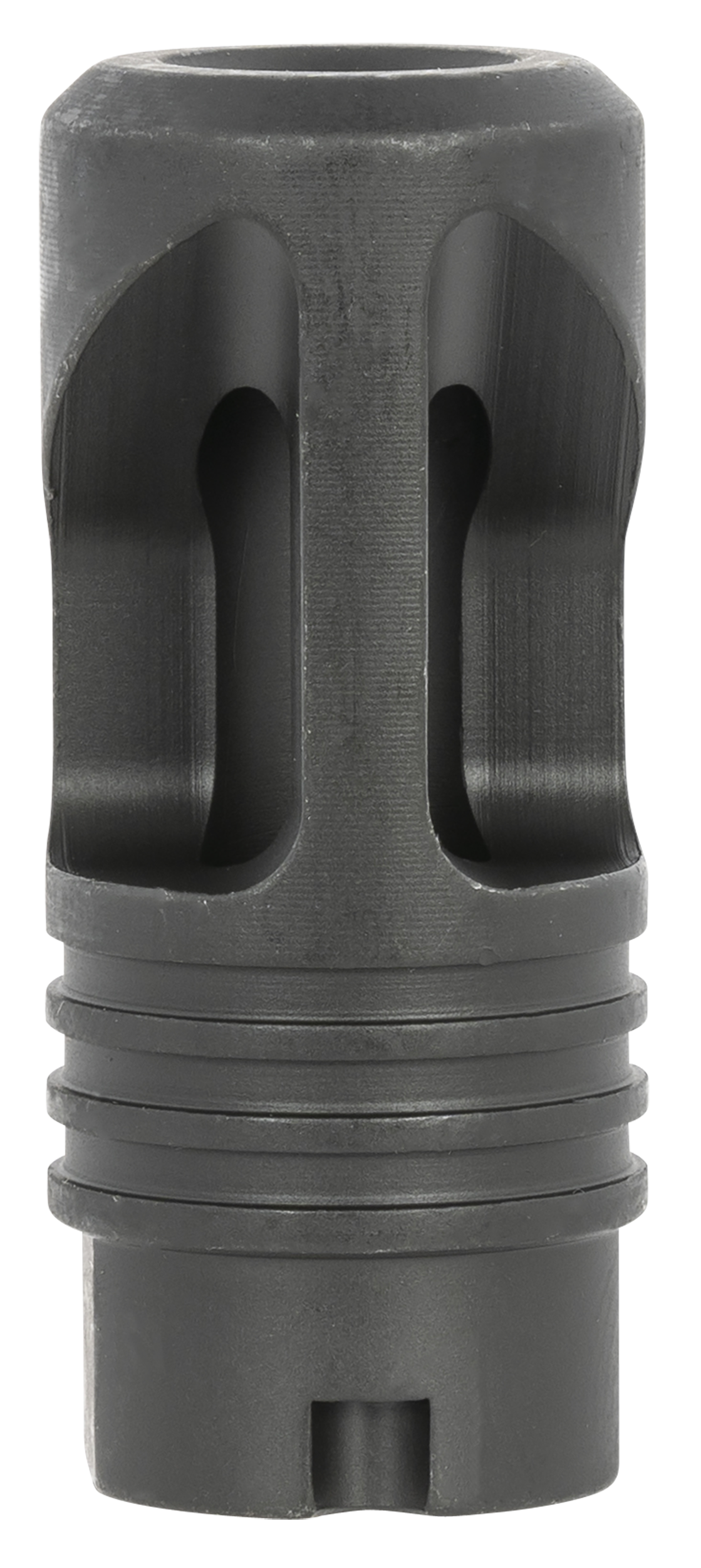 LBE Unlimited AK47-DP Dual Port Flash Hider Black with 14x1 LH Threads AK-Platform
