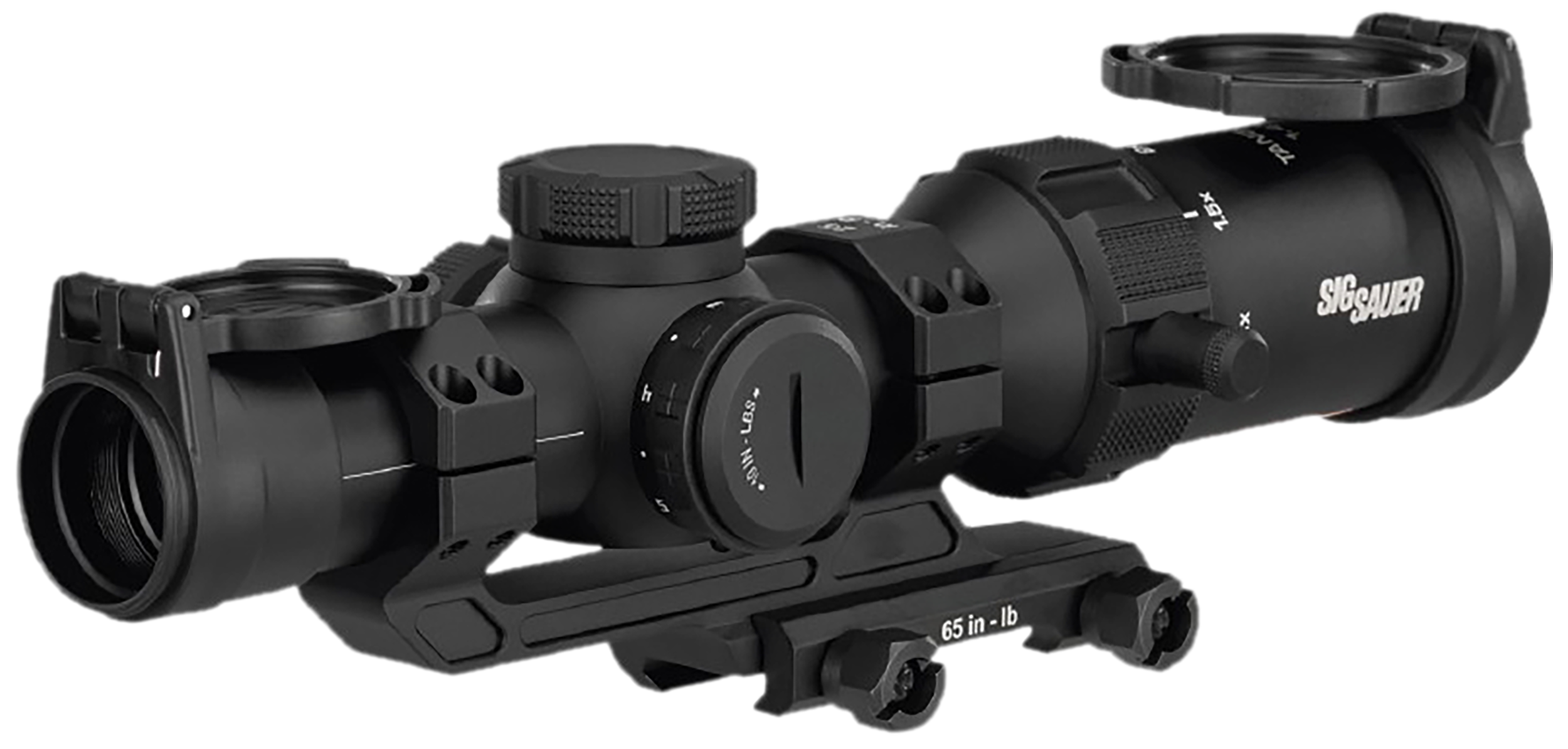 Sig Sauer Electro-Optics SOTS41000 Tango-SPR  Black 1-4x24mm 30mm, Tube Illuminated Hellfire FL-4 Reticle