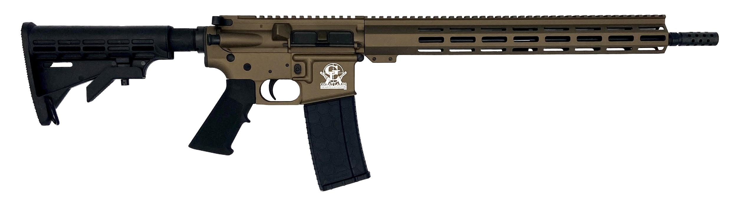Great Lakes Firearms AR-15 300 BLK 16" 30rd Bronze Rifle