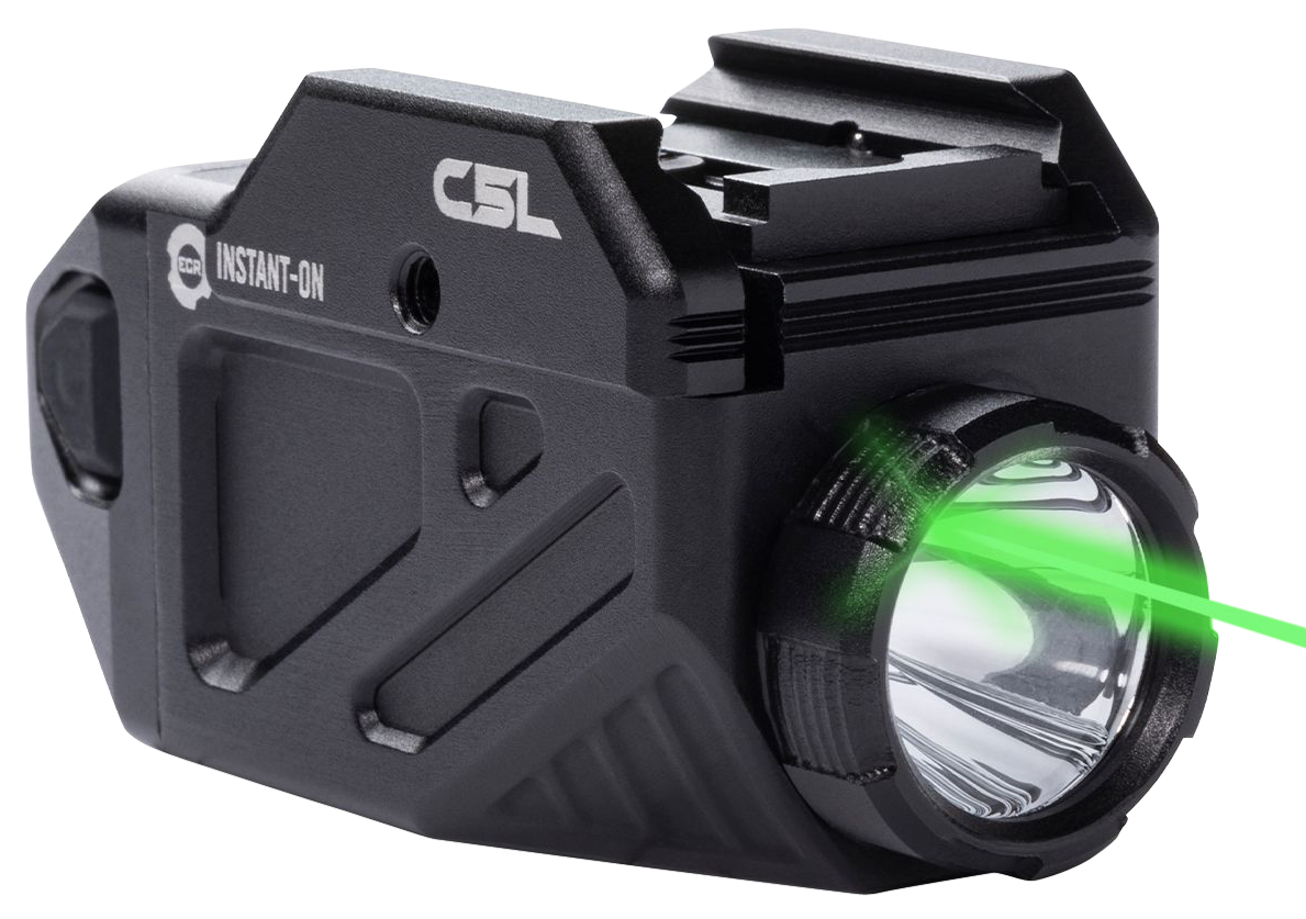 Viridian 9300027 C5L with SAFECharge C Series Black 650 Lumens White/Green Laser Glock/Sig Sauer/Smith & Wesson