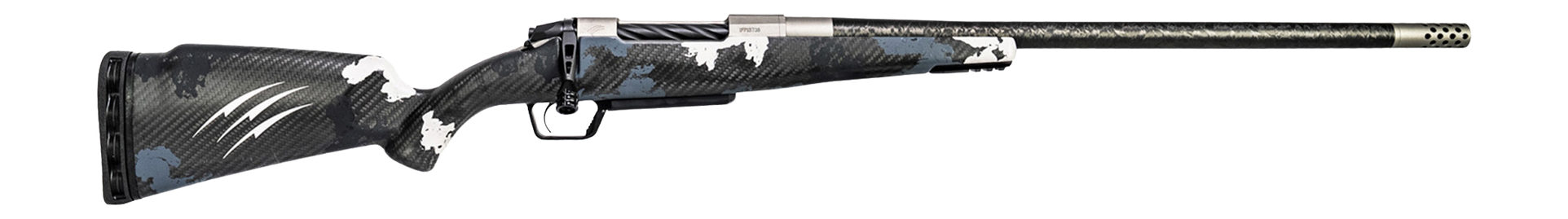 Fierce Firearms ROGSCX25CM20GP Carbon Rogue XP 25 Creedmoor 3+1 20" Carbon Fiber Match Grade Barrel, Glacier Cerakote Stainless Steel Drilled & Tapped Receiver, Picatinny Rail Forend, Phantom Camo C3