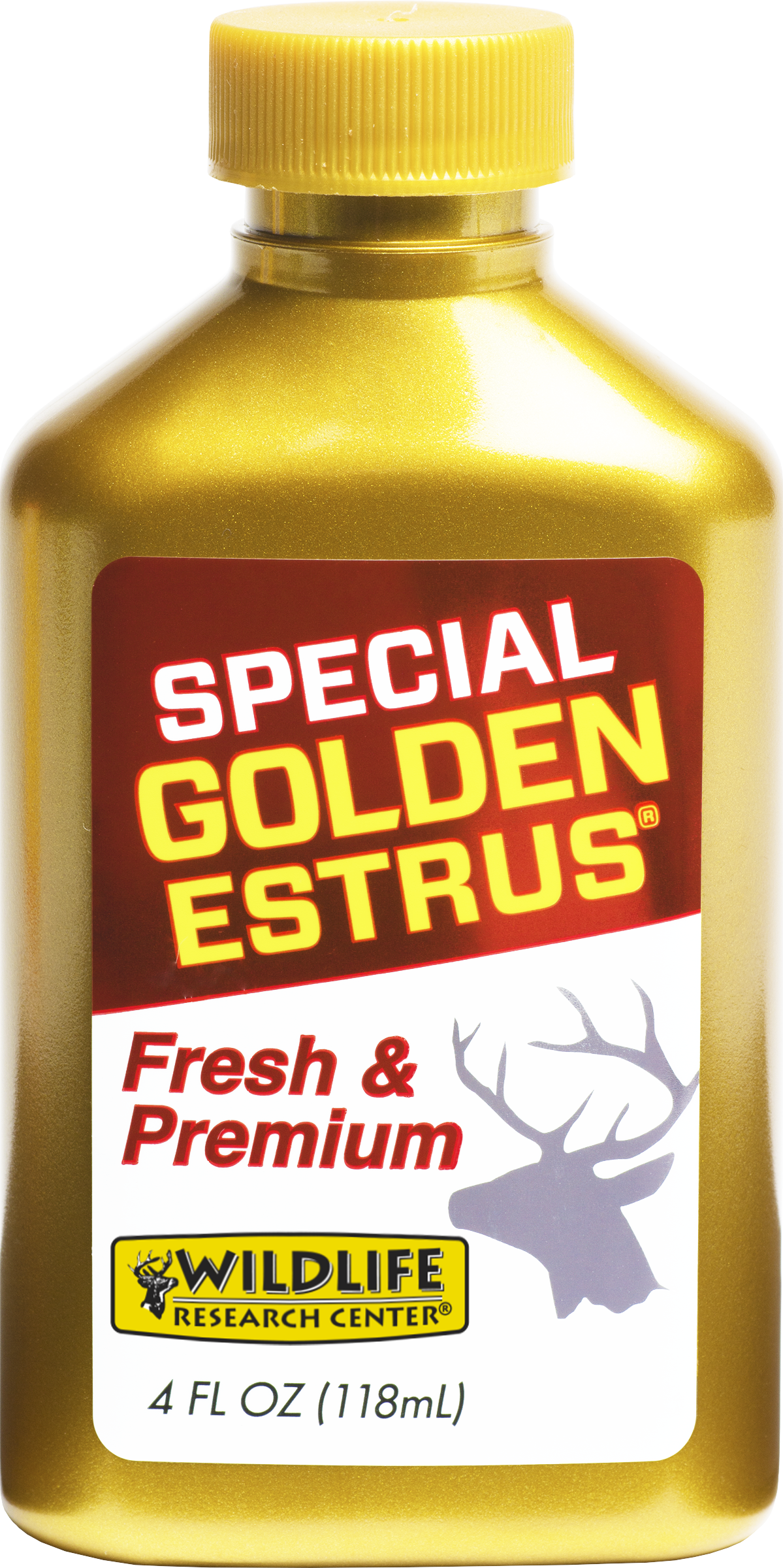 Wildlife Research 4054 Special Golden Estrus Buck Lure Deer Attractant Doe In Estrus Scent 4 oz Bottle