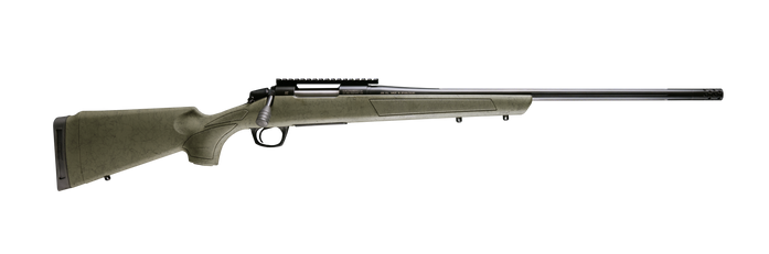CVA CR3979G Cascade XT 25 Creedmoor 4+1 Graphite Black Cerakote Fluted Threaded Barrel, Graphite Black Cerakote Receiver w/Picatinny Rail, OD Green w/Black Webbing Adjustable Synthetic Stock