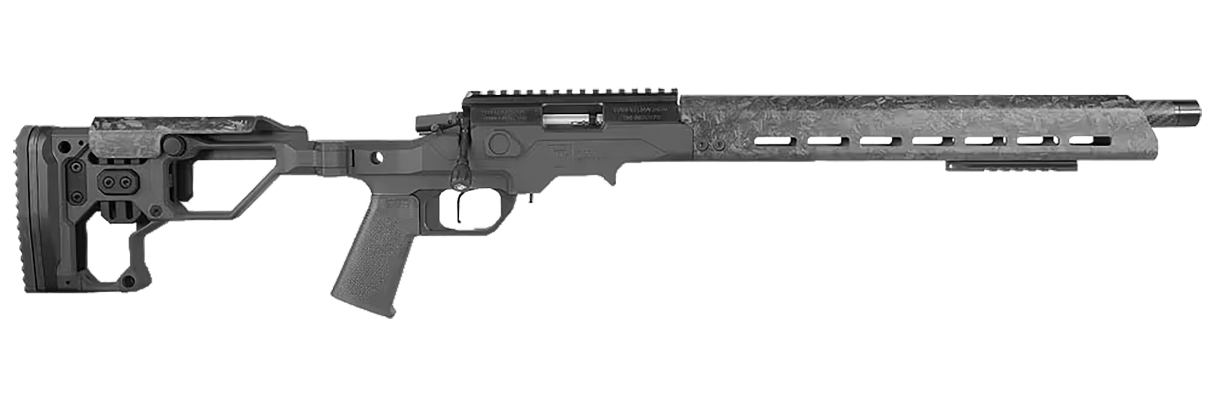 Christensen Arms 8011202102 MPR  22 WMR 10+1 20" Carbon Fiber Match Grade Threaded Barrel, Black Nitride Picatinny Rail Receiver, M-LOK Handguards, Black Anodized Adj w/MagneLock Technology Stock, Bla