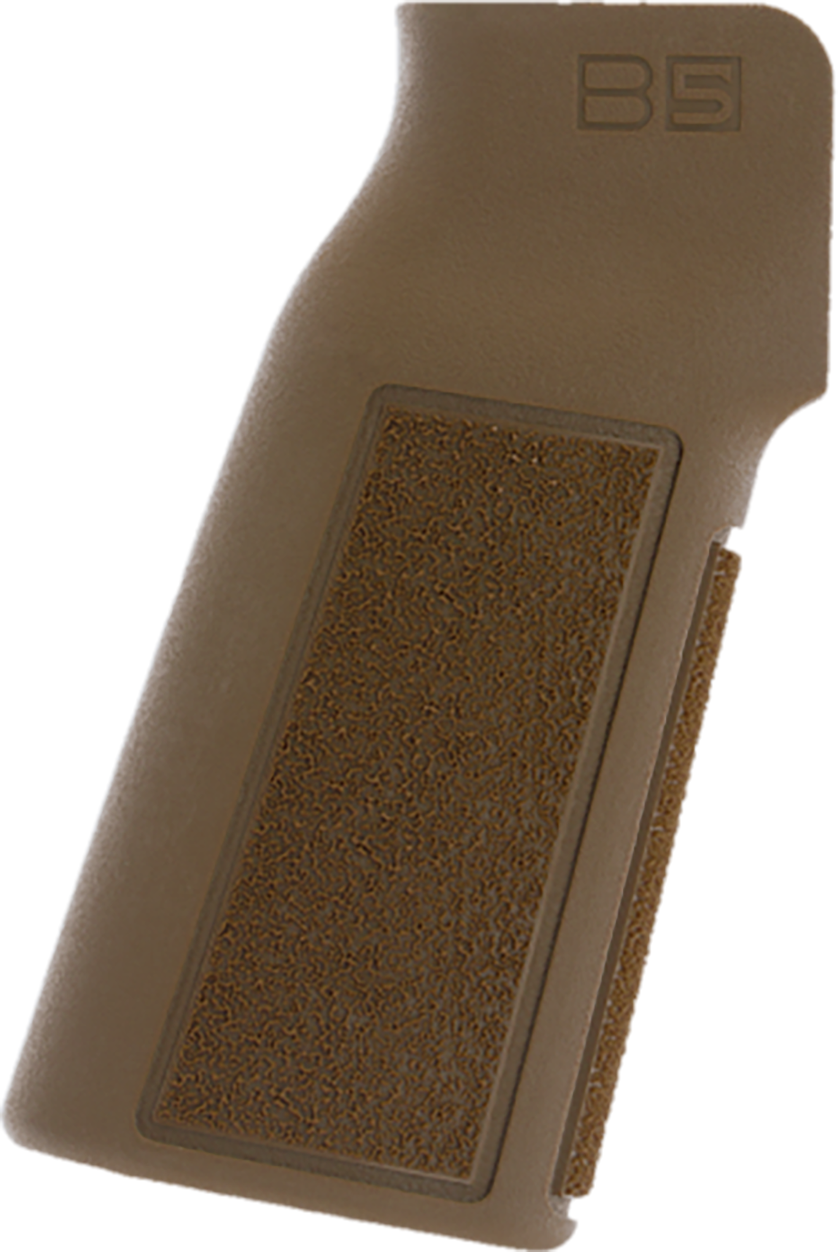 B5 Systems PGR1454 Type 22 P-Grip  Coyote Brown Aggressive Textured Polymer, Increased Vertical Grip Angle with No Backstrap, Fits AR-Platform